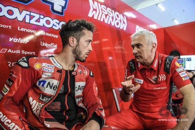 MotoGP: Tardozzi: "Stanco di sentir chiamare tutti fenomeni tranne Dovizioso"