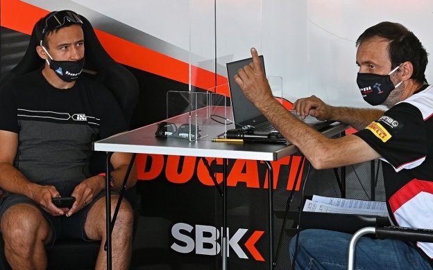 SBK: Krummenacher-Ducati: soli otto decimi più lento dal giro veloce a Misano