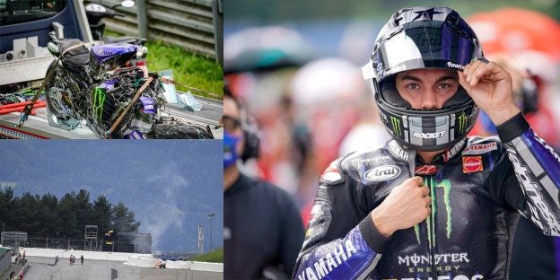 MotoGP: Vinales fa mea culpa: "L'incidente? Tutta colpa mia, dovevo fermarmi"