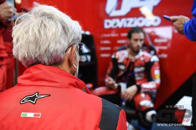 MotoGP: Dovizioso: "Per andare d'accordo con Dall'Igna non devi contraddirlo"