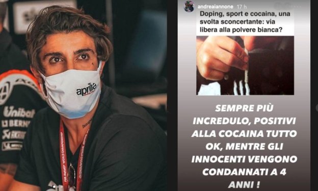 MotoGP: Iannone: "Incredulo! La cocaina è ok e condannano un innocente per 4 anni"