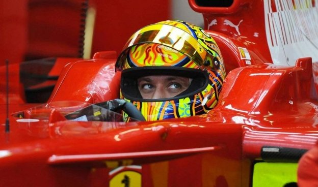 MotoGP: Montezemolo: "Il primo test di Rossi sulla Ferrari fu per cortesia"