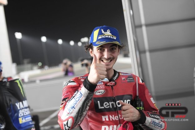 MotoGP: Bagnaia: "Bello dare la scia a Valentino Rossi, ma non era pianificato"