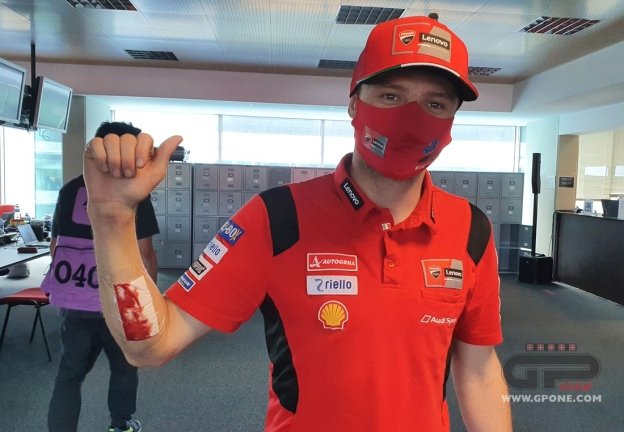 MotoGP: Miller: "Un errore stupido e nella caduta mi sono saltati anche i punti"