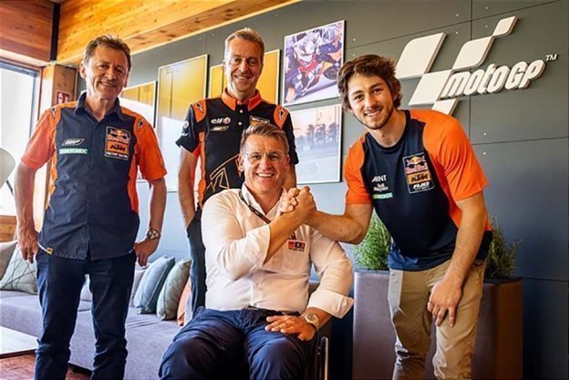 MotoGP: Remy Gardner, figlio del grande Wayne, iridato '87, in KTM MotoGP dal 2022