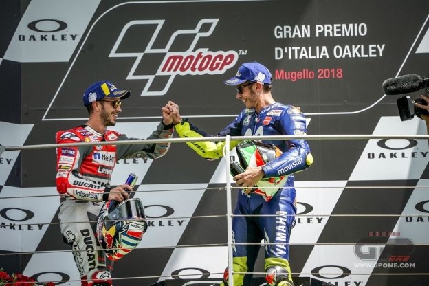 MotoGP: Rossi: "Sarei contento se Dovizioso fosse mio compagno di squadra"