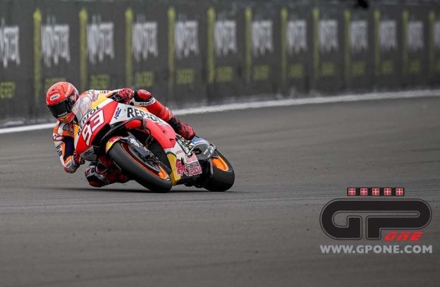 MotoGP: Marquez: "il podio sarebbe un buon risultato. Vincere non sarebbe realista"