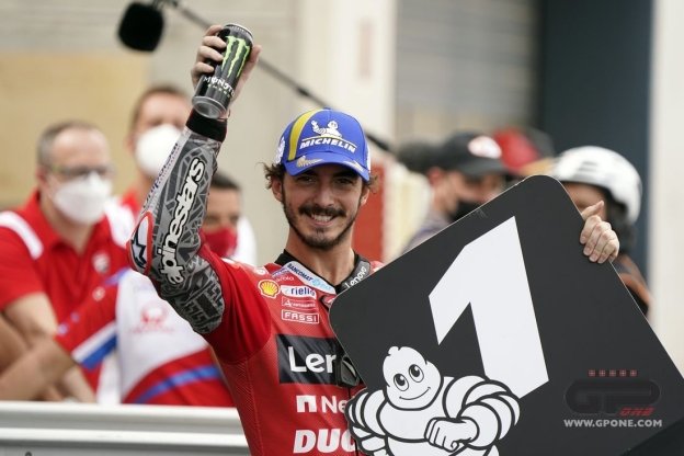 MotoGP: Bagnaia: "Adesso posso fare tutto quello che voglio con la Ducati"