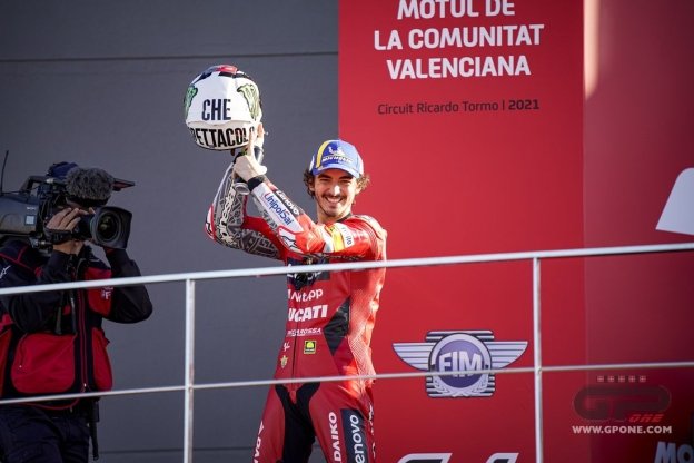 MotoGP: Bagnaia: "Ho vinto per celebrare Valentino, quante emozioni insieme"