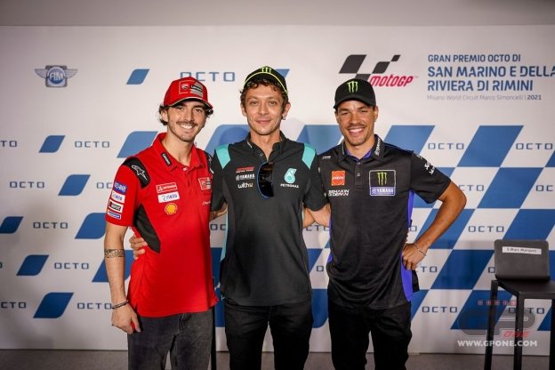 MotoGP: Rossi: "Bagnaia con Ducati in pole a Misano è l'apoteosi della MotoGP"