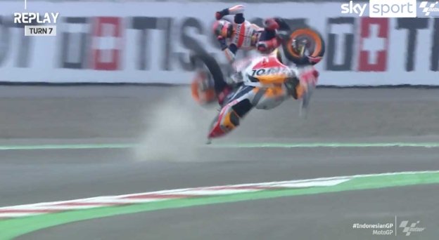 MotoGP: Marquez: "it was my hardest crash, it's a pity but it was right not to race"