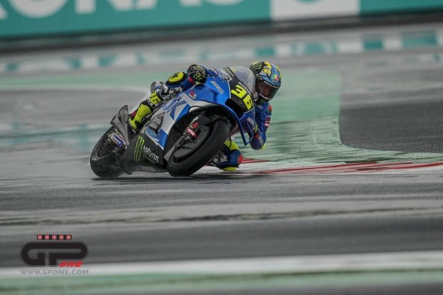 MotoGP: La pioggia 'salva' Mir e Rins: "con l'asciutto saremmo andati peggio"
