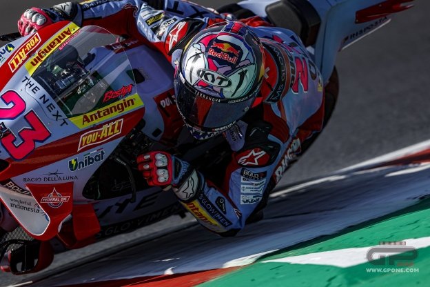 MotoGP: Festa Ducati a Misano: Bastianini 1° al venerdì davanti a Bagnaia, Miller e Zarco