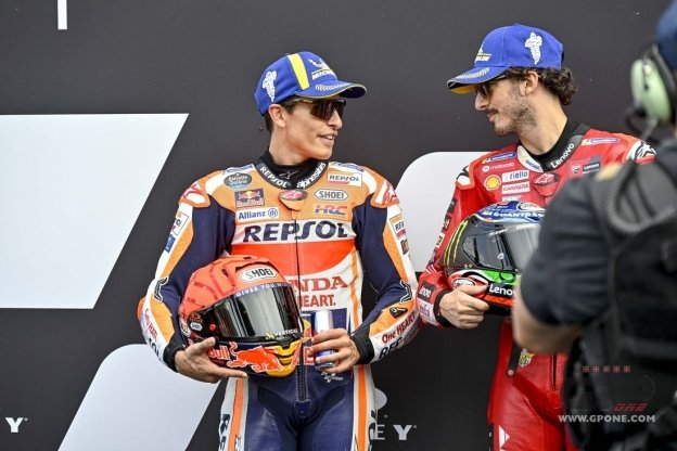 MotoGP: Marc Marquez: "La scia di Bagnaia? Si è affiancato e ho pensato: grazie!"