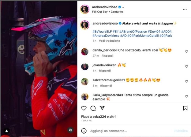 MotoGP: VIDEO - Dovizioso: "Esprimi un desiderio e poi realizzalo!"