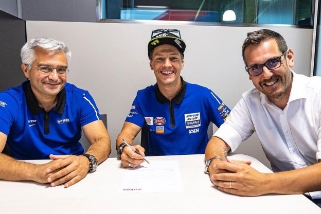 SBK: Yamaha conferma Dominique Aegerter per il 2024
