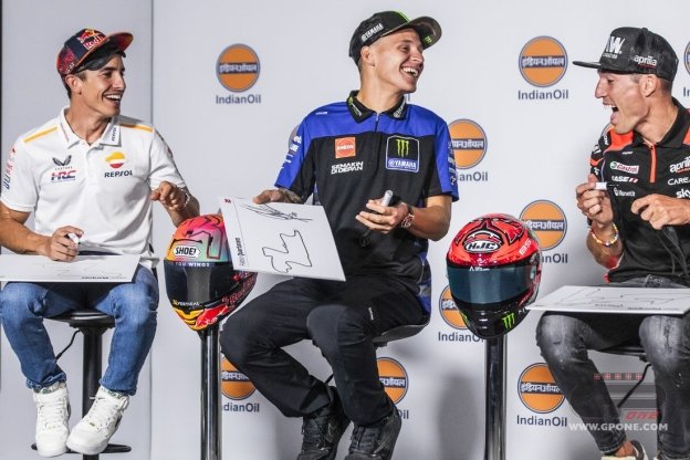 MotoGP: Quartararo: "le opinioni sui test fra me ed il team manager sono bianco e nero""
