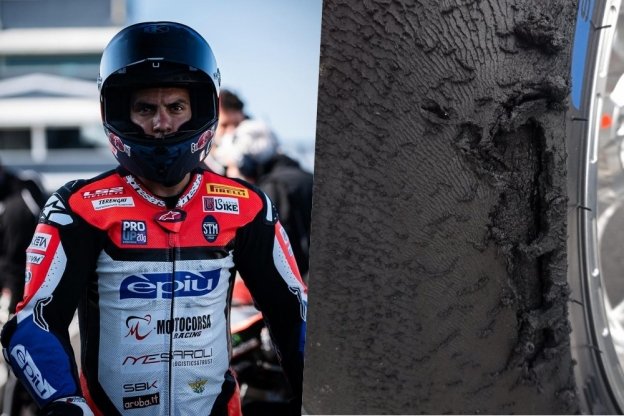 SBK: Phillip Island: ecco le condizioni della gomma di Rinaldi a fine gara