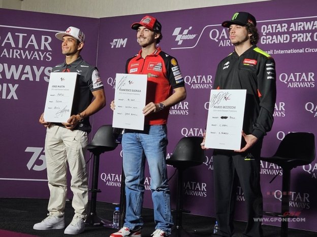 MotoGP: Bagnaia: "Marquez? Vedremo cosa riuscirà a fare, noi siamo qui per lottare"