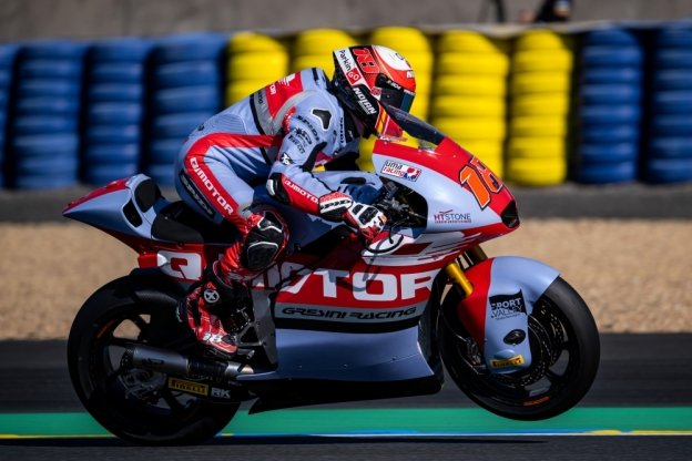 Moto2: Record e caduta per Gonzalez nelle FP3 di Le Mans, 2° Garcia, 4° Roberts