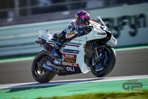 MotoGP: Bastianini and Di Giannantonio with the colors of Fausto Gresini at Misano