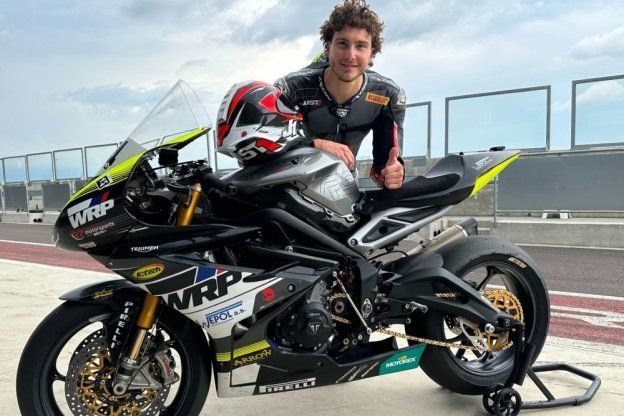 SBK: SSP: Baldassarri correrà a Misano con la Triumph di WRP-RT Motorsports by SKM