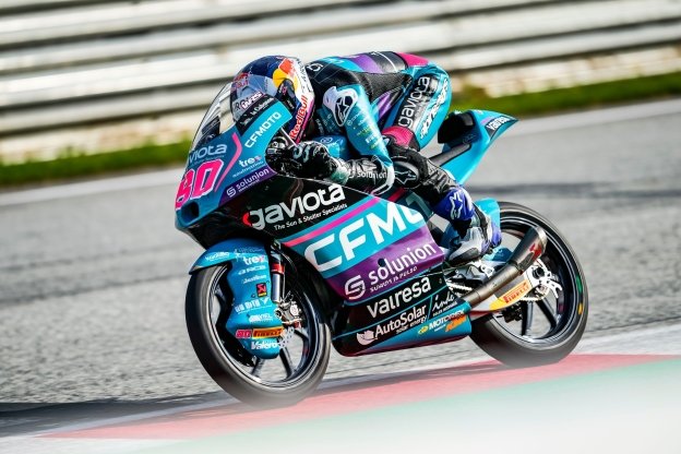 Moto3: Alonso da record nelle FP3 di Misano, 2° Rueda, 3° Veijer