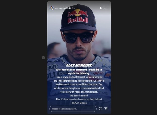 MotoGP: Alex Marquez non ci sta: "Non causerei mai un incidente deliberatamente"