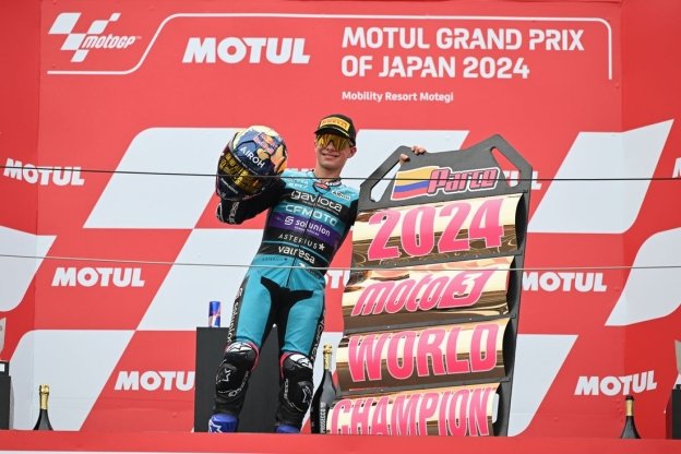 Moto3: David Alonso entra nella storia: vince a Motegi ed è campione del mondo