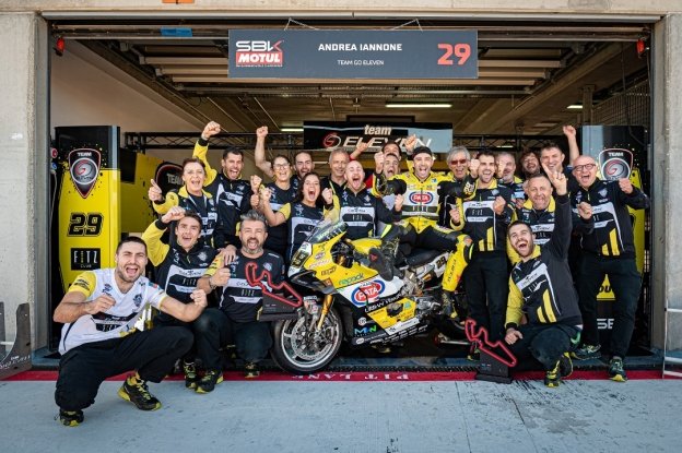 SBK: Iannone e Go Eleven insieme nel 2025 con PATA title sponsor