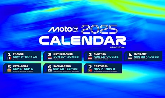 MotoE: Seven rounds to start at Le Mans: here is the provisional MotoE 2025 calendar
