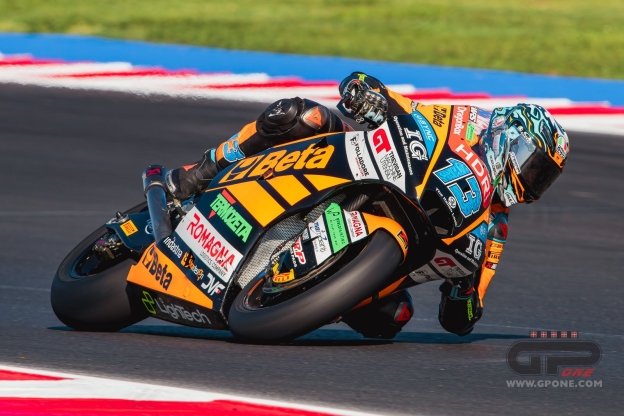 Moto2: Vietti comanda con record le Pre-Qualifiche a Misano, 2° Gonzalez, in Q1 Canet