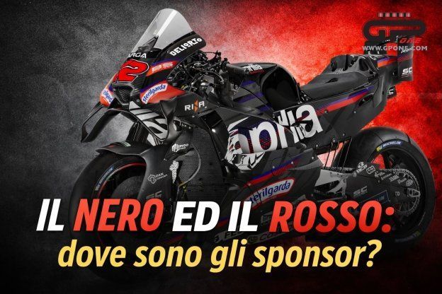 Aprilia in nero, MotoGP in rosso: la crisi silenziosa degli sponsor