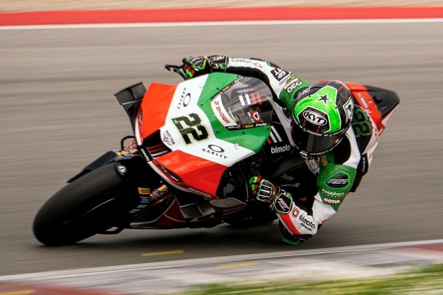 SBK: Test Portimao: Alex Lowes porta in vetta la Bimota tra pioggia e una bandiera rossa
