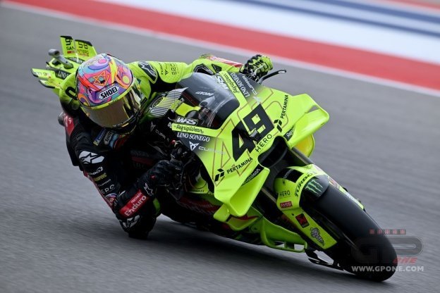 Di Giannantonio: "Osservandole, le Aprilia ritardano l'ingresso in curva col corpo"