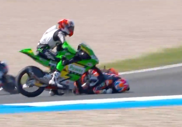 VIDEO - Ad Assen Crucres investe Carpe: Alvaro ne esce illeso