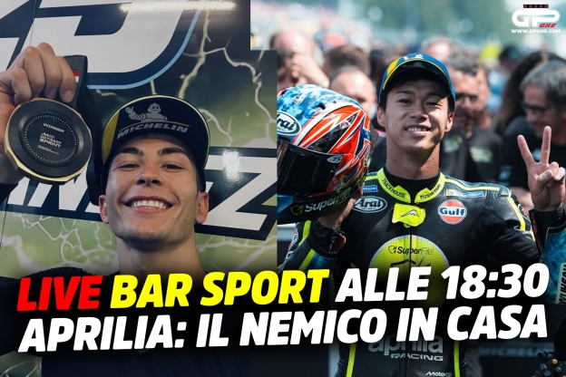 LIVE Bar Sport pukul 18.30 - Aprilia: musuh di kandang sendiri!