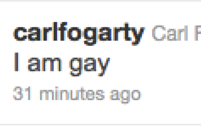 Moto - News: Fogarty su twitter: "I am gay"