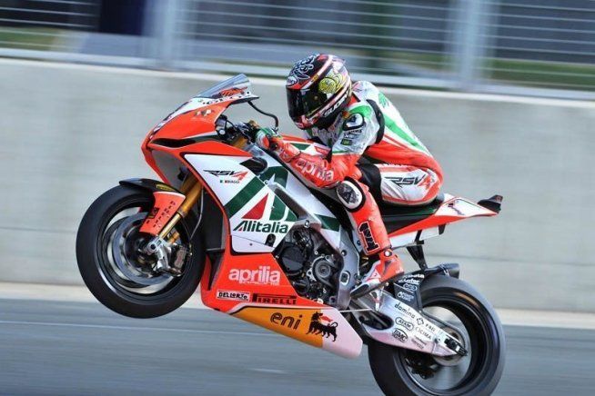 Moto - News: Si rivede Biaggi nel warm up