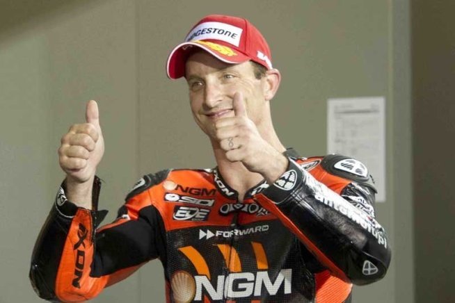 Moto - News: Colin Edwards in pista a Montmelo