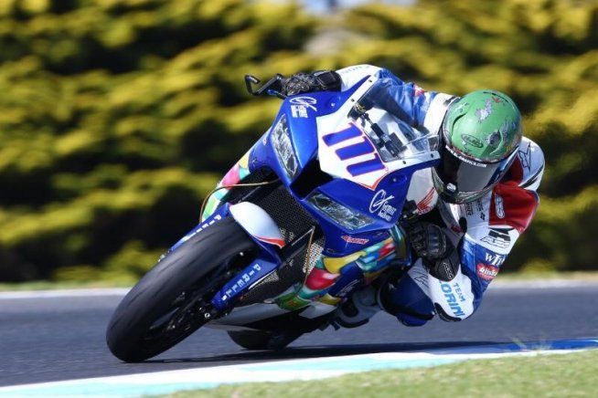 SBK: SSP, FP1: Smith beffa Cluzel, 7° Gamarino