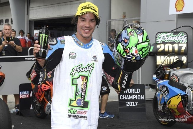 Moto2: Morbidelli: "Ho vinto il Mondiale ascoltando Bob Marley"