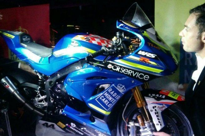 SBK: Rolfo svela la nuova Suzuki Grillini 