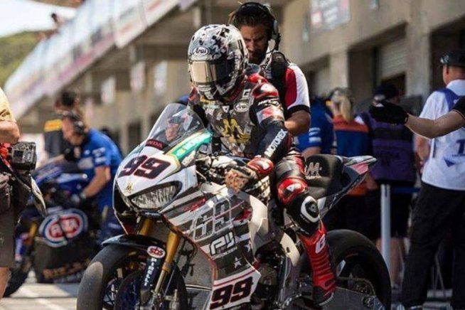 SBK: PJ Jacobsen in azione a Laguna Seca ricordando Hayden