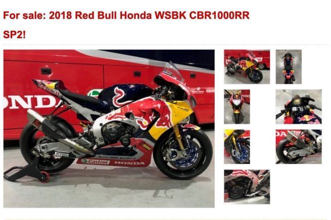 SBK: Ten Kate Racing vende la RedBull Honda di Nicky Hayden