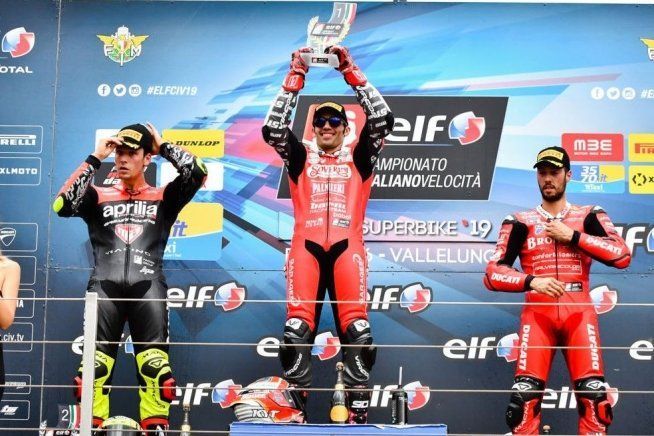 SBK: ELF CIV: a Vallelunga Pirro suona la 'nona' 
