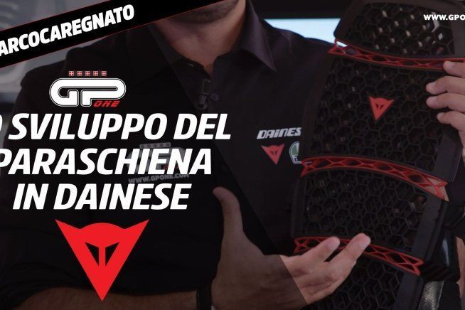 News: Storia del paraschiena Dainese: dai prototipi per Sheene al PRO ARMOR