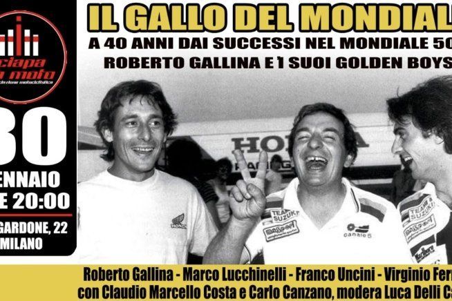 MotoGP: Roberto Gallina rievoca i tre anni di Ferrari, Lucchinelli, Uncini