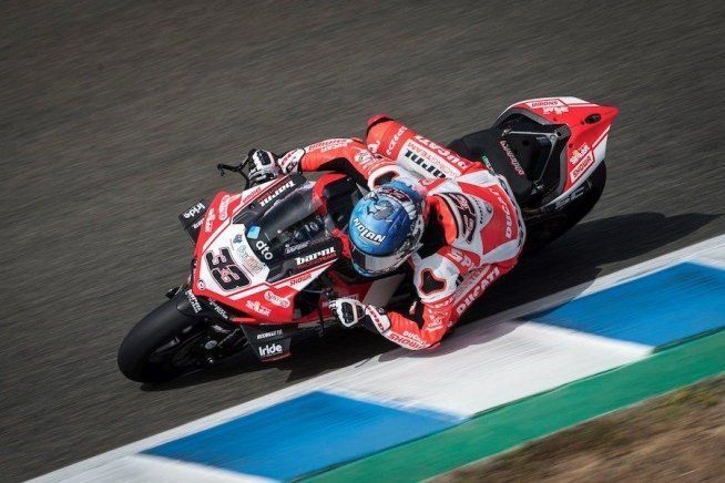 SBK: Melandri: "Dopo due giri avevo il fiato corto per il caldo"