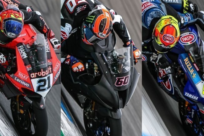 SBK: Estoril: Redding mostra i muscoli nei test a Rinaldi, van der Mark e Locatelli